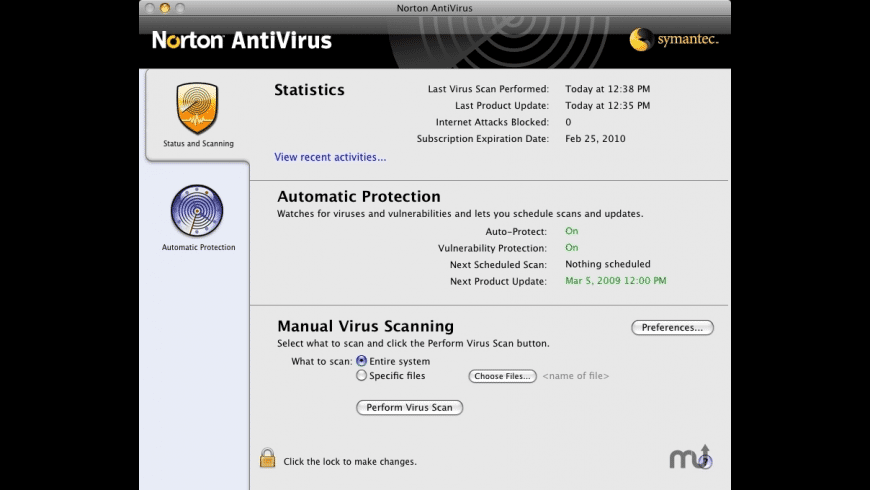 norton antivirus 11 for mac review
